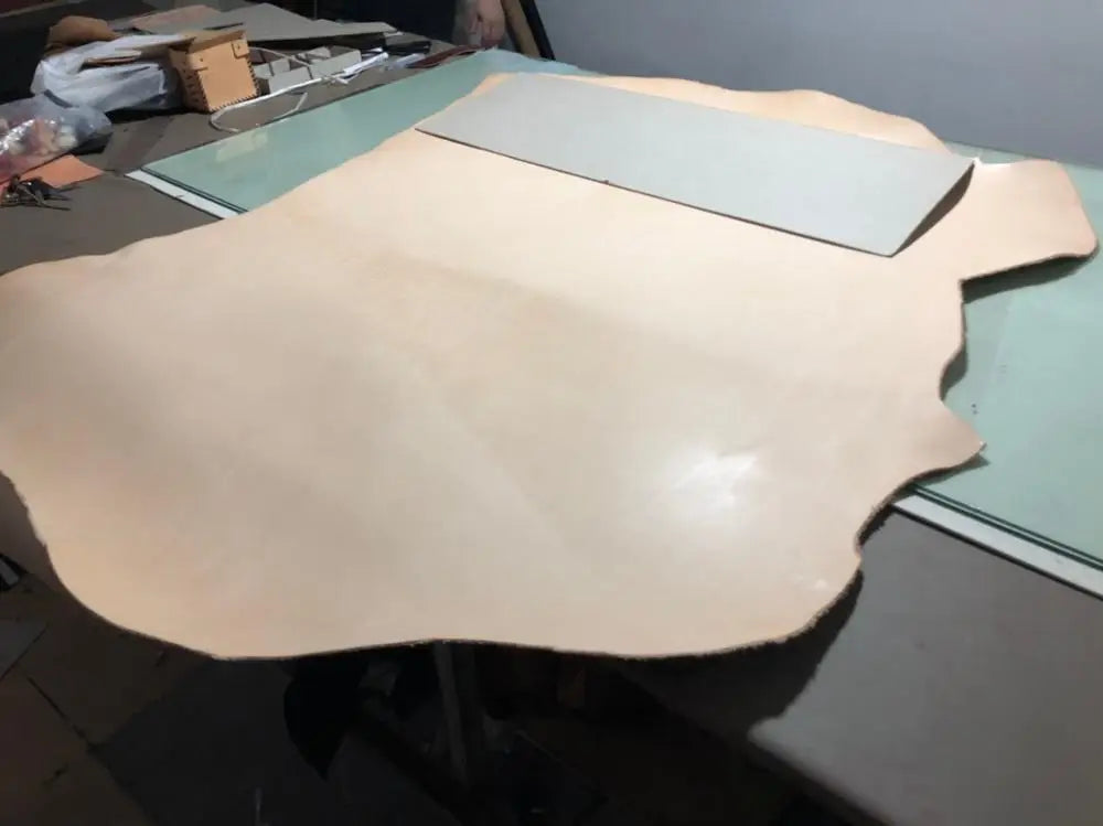 3.5mm Thick Vegetable Tanned Cowhide Leather