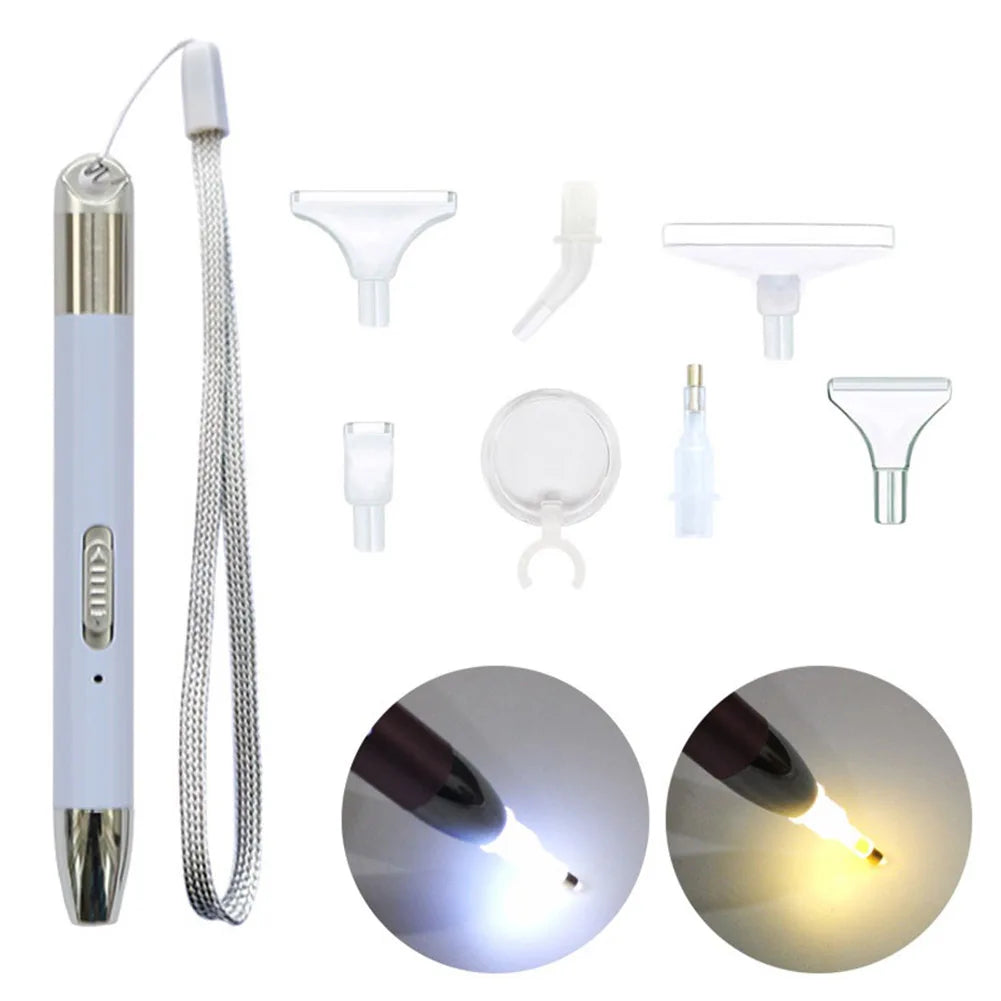 LED DIY Diamond Painting Pen with Light Luminous Point Drill Pen